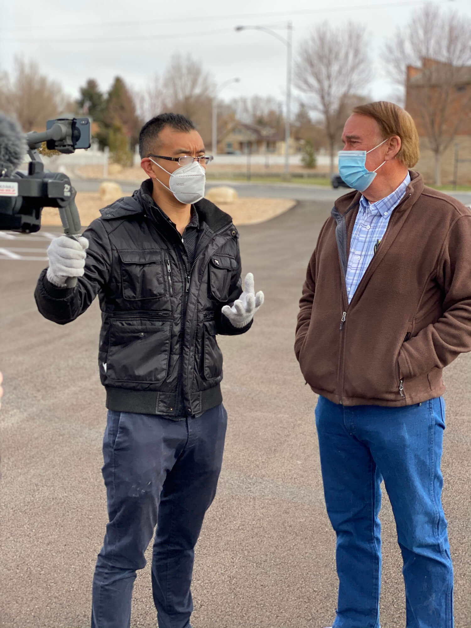 Wayne Hsiung and Rick Pitman