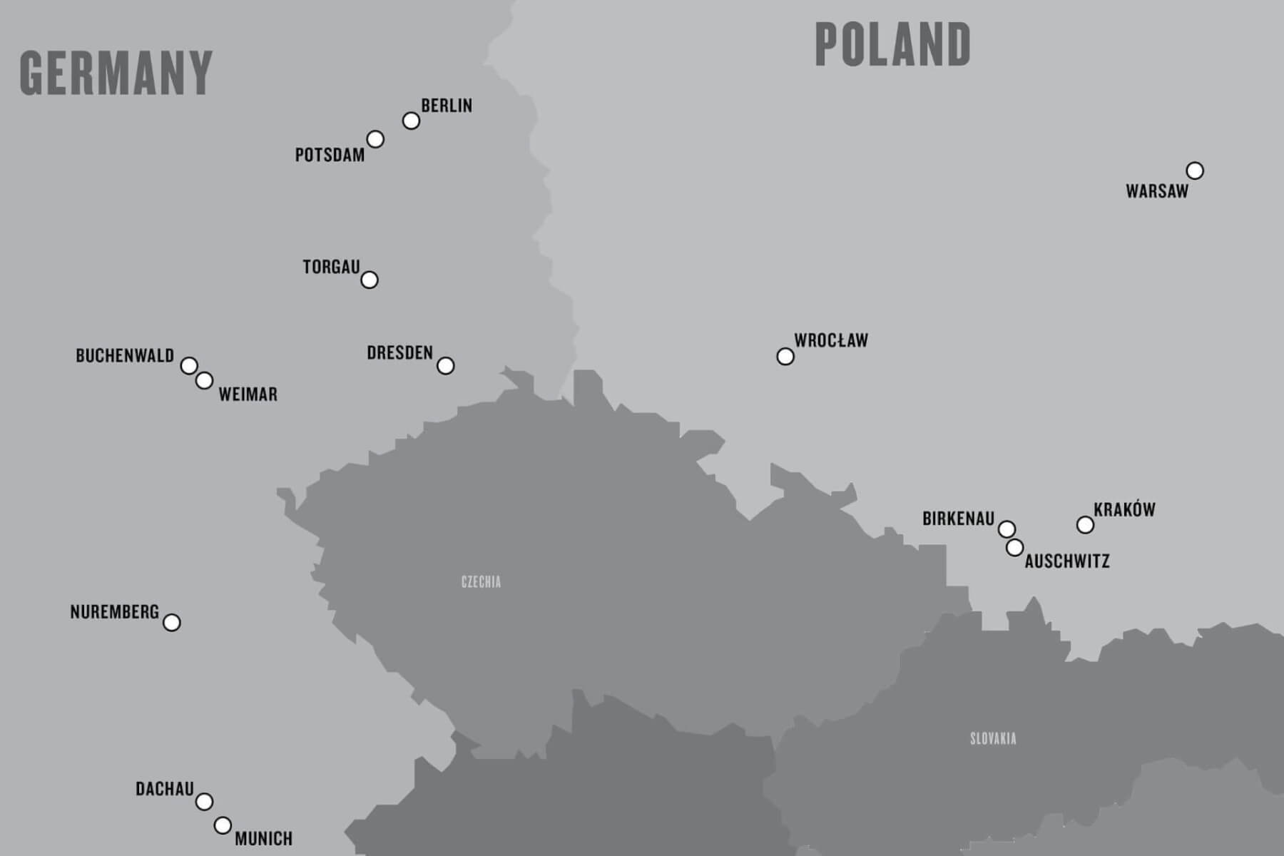 germany poland map holocost ww2