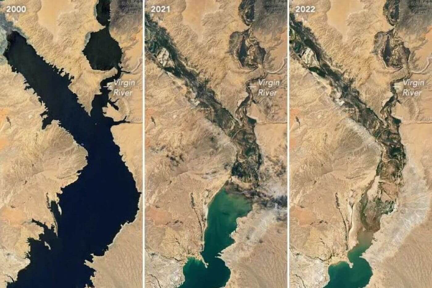 Virgin river drying California's water crisis